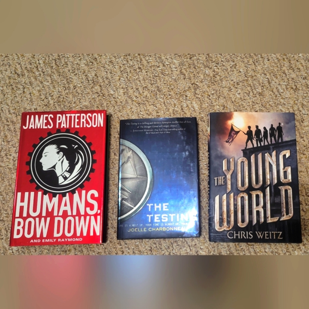 Set of Three Fiction Books